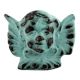 Sea Green Angel Iron Knobs